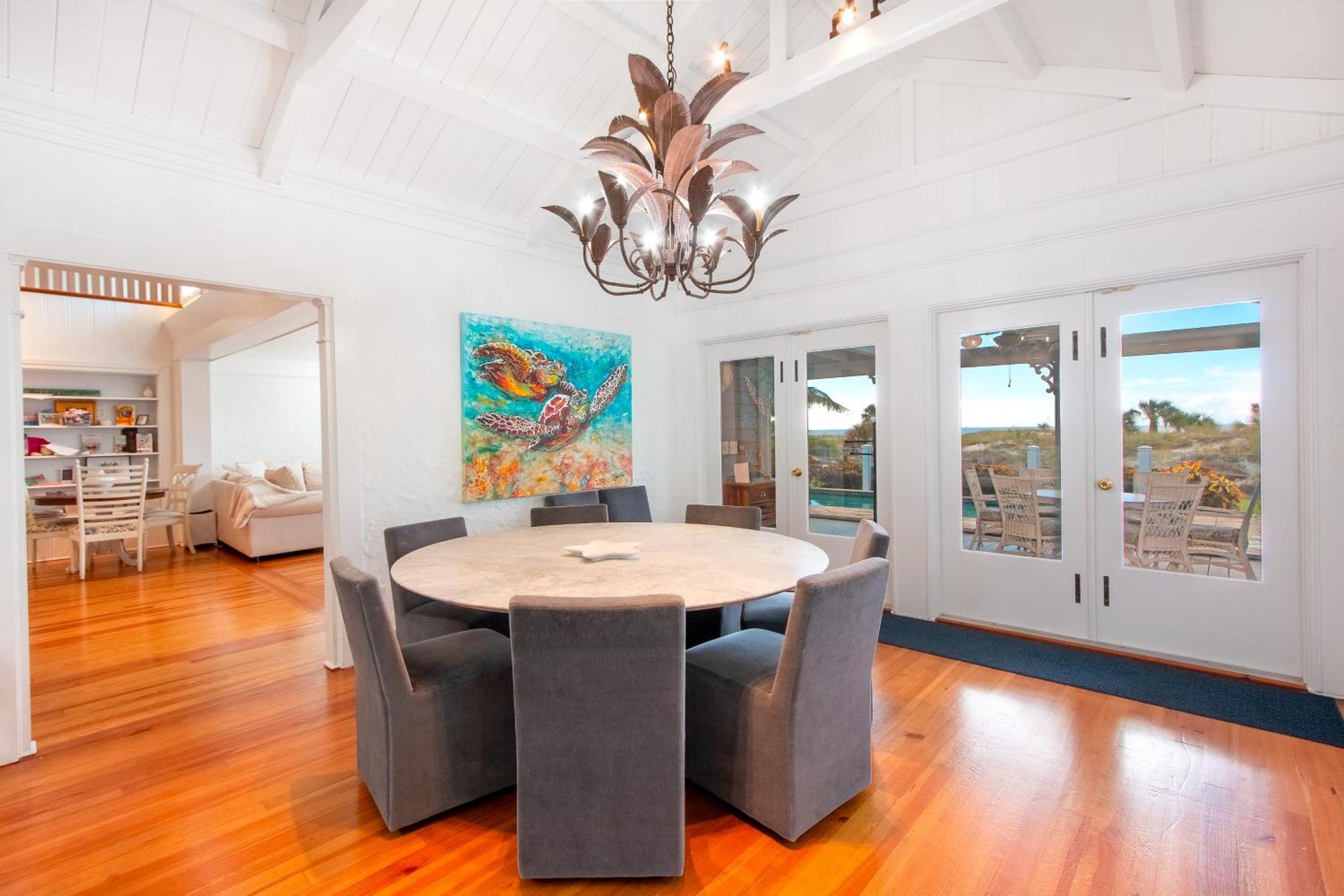 Sunset Breeze - Beachfront Pool Home - Monthly Rental 클리어워터 비치 외부 사진